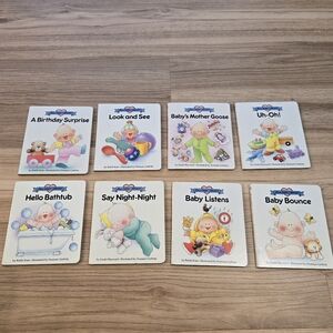 Vintage Luvs Baby Library Complete Set Of 8 Books